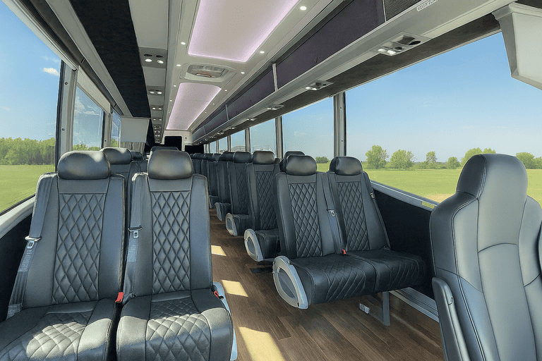 coach bus in Compton